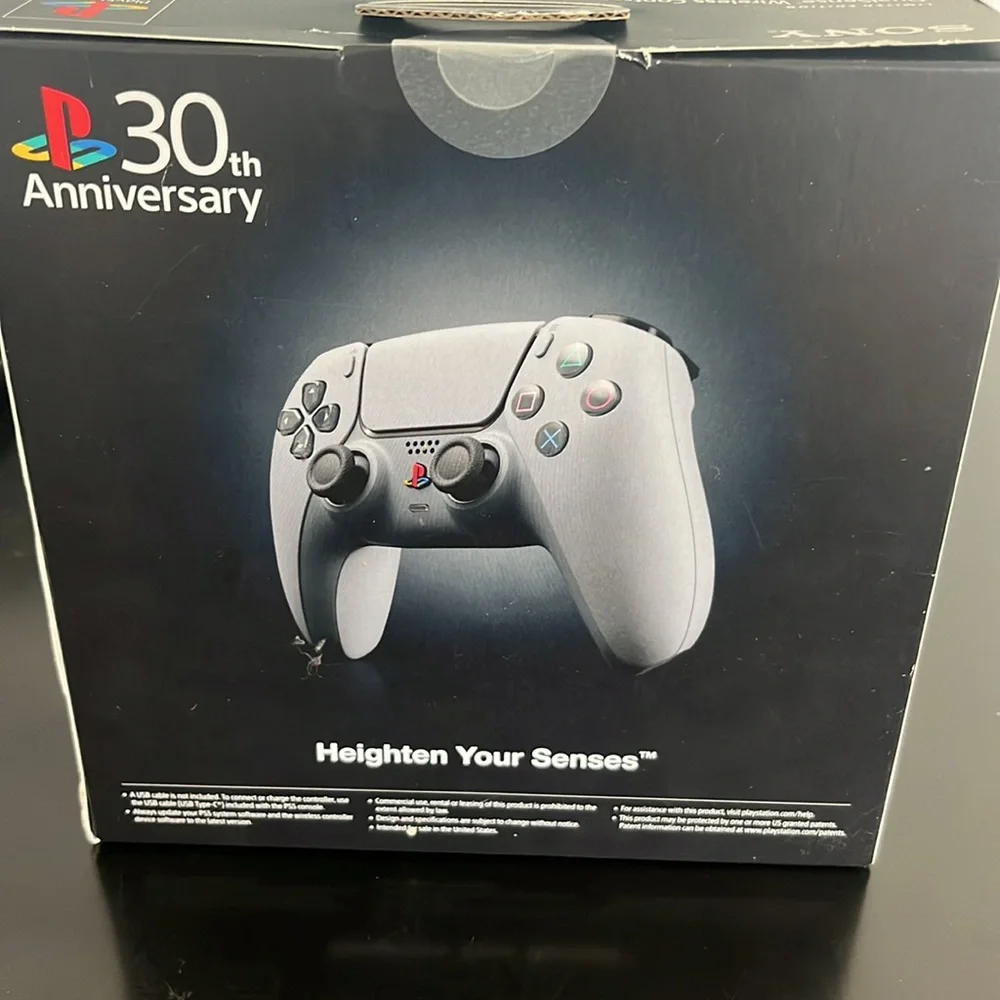 New in Box PlayStation 5 DualSense Controller 30th Anniversary Limited Edition